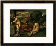 Le Concert Champetre, Circa 1510 by Titian (Tiziano Vecelli) Limited Edition Print