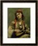 Christine Nilson Or The Bohemian With A Mandolin, 1874 by Jean-Baptiste-Camille Corot Limited Edition Print