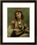 Christine Nilson Or The Bohemian With A Mandolin, 1874 by Jean-Baptiste-Camille Corot Limited Edition Print