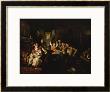 The Game Of Draughts, 1846 by William Henry Knight Limited Edition Print