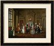 A Family In A Palladian Interior (The Tylney Group), 1740 by Joseph Francis Nollekens Limited Edition Print