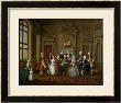 A Family In A Palladian Interior (The Tylney Group), 1740 by Joseph Francis Nollekens Limited Edition Print