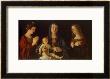 Virgin And Child With St. Catherine And Mary Magdalene, Circa 1500 by Giovanni Bellini Limited Edition Print