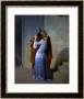 The Kiss, C.1907 (Detail) by Francesco Hayez Limited Edition Print