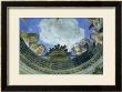 Trompe L'oeil Oculus In The Centre Of The Vaulted Ceiling Of The Camera Degli Sposi by Andrea Mantegna Limited Edition Pricing Art Print