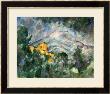 Montagne Sainte-Victoire And The Black Chateau, 1904-06 by Paul Cezanne Limited Edition Print