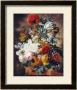 Tulips, An Opium Poppy, Hyacinths, Anemones, Auricolas, Convolvuli, A Peony And Other Flowers, 1782 by Wybrand Hendriks Limited Edition Print