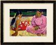 Women Of Tahiti, On The Beach, 1891 by Paul Gauguin Limited Edition Print