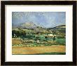 Plain Of The Mount St. Victoire by Paul Cezanne Limited Edition Print