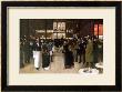 The Boulevard At Night, In Front Of The Variety Theatre, Circa 1883 by Jean Béraud Limited Edition Pricing Art Print