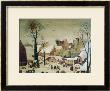 The Census At Bethlehem, Detail Of The Houses And Fortifications by Pieter Brueghel The Younger Limited Edition Pricing Art Print
