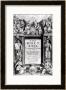 Frontispiece To The Holy Bible, Published By Robert Barker, 1611 by Cornelis Boel Limited Edition Print