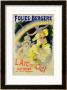 Reproduction Of A Poster Advertising The Rainbow by Jules Cheret Limited Edition Print