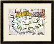Map Of North Africa And West Africa, Published In Strasbourg In 1522 by Ptolemy Limited Edition Pricing Art Print