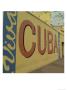 Cuba Painted On A Wall In Havana, Cuba by Keith Levit Limited Edition Pricing Art Print