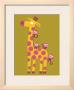 The Giraffe And The Monkeys by Nathalie Choux Limited Edition Print