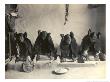 The Hopi Mealing Trough by Edward S. Curtis Limited Edition Pricing Art Print