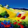 Les Coquelicots De Sault by Richard Moisan Limited Edition Print