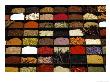 A Display Of Spices Lends Color To A Section Of The Fancy Food Show, July 11, 2006, In New York Cit by Seth Wenig Limited Edition Pricing Art Print