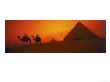 Sunset At Pyramids Of Giza, Cairo, Egypt by Bill Bachmann Limited Edition Print