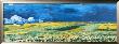 Wheatfield Under A Cloudy Sky, 1890 by Vincent Van Gogh Limited Edition Print