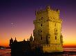 Tower Of Belem At Sunset, Lisbon, Portugal by Izzet Keribar Limited Edition Print