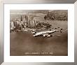 Lockheed Constellation, New York 1950 by Clyde Sunderland Limited Edition Print