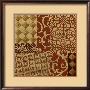 Henna Patterns On Gold I by Nancy Slocum Limited Edition Print