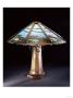 A Leaded Glass And Copper Table Lamp, 1910 by Dirk Van Erp Limited Edition Print