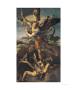 St. Michael Overwhelming The Demon, 1518 by Raphael Limited Edition Print