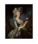 Marie Antoinette (1755-93) With A Rose, 1783 by Elisabeth Louise Vigee-Lebrun Limited Edition Print