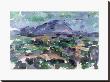 Montagne Sainte-Victoire, 1904-06 by Paul Cezanne Limited Edition Print