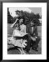 Presidential Candidate Senator Jack Kennedy With His Wife Jacqueline And Daughter Caroline by Paul Schutzer Limited Edition Print