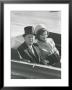 President John F. Kennedy With Wife Jacqueline Riding In Convertible Following His Inauguration by Paul Schutzer Limited Edition Print