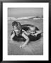 Little Girls Playing Together On A Beach by Lisa Larsen Limited Edition Print