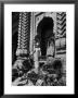 Prince Of Khairpur, George Alimurad Khan Talpur, Holding Sword As He Stands In Front Of His Throne by Margaret Bourke-White Limited Edition Print