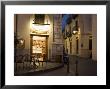 Bar, Piazza Duomo, Evening, Cefalu, Sicily, Italy, Europe by Martin Child Limited Edition Pricing Art Print