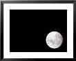 View Of A Full Moon, Also Shows Mars, Which Appears As A Small Dot by Stocktrek Images Limited Edition Print