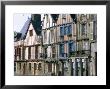 Timbered Houses, Town Of Vannes, Gulf Of Morbihan, Brittany, France by Bruno Barbier Limited Edition Print
