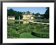 Curved Hedges In Formal Gardens, Schloss Hellbrunn, Near Salzburg, Austria by Ken Gillham Limited Edition Print