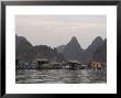 House Boats, Halong Bay, Cat Ba National Park, Northern Vietnam, Southeast Asia by Christian Kober Limited Edition Print