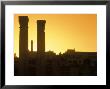 Ruins At Sunset, Archaeological Site, Jerash, Jordan, Middle East by Alison Wright Limited Edition Print