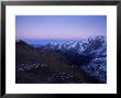 Ortler After Sunset, With Rising Moon, Stilfserjoch National Park, Alps, Italy, Europe by Jochen Schlenker Limited Edition Pricing Art Print
