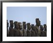 Ahu Tongariki, Easter Island (Rapa Nui), Unesco World Heritage Site, Chile, South America by Michael Snell Limited Edition Pricing Art Print