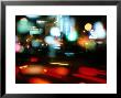 City Lights At Night, Blur, Yogyakarta, Indonesia by Jerry Alexander Limited Edition Print