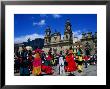 Street Theatre Performance In The Plaza De Bolivar, Bogota, Colombia by Krzysztof Dydynski Limited Edition Print