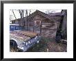 Abandoned Cabin And Old Car On Historic Route 66, Seligman, Arizona by Rich Reid Limited Edition Print