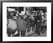 Construction Workers Taking A Lunch Break, Construction Of The Queens Midtown Tunnel,New York City by Carl Mydans Limited Edition Print