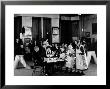 Members Of The Sunbeam Club Hosting A Community Supper For Friends by Margaret Bourke-White Limited Edition Print