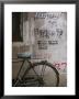 Bicycle And Graffitti, Taikang Road Arts Center, French Concession Area, Shanghai, China by Walter Bibikow Limited Edition Print